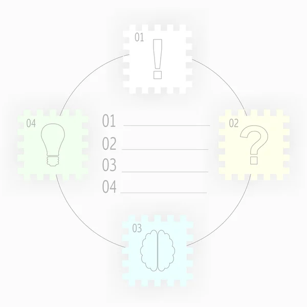 Infografías — Vector de stock