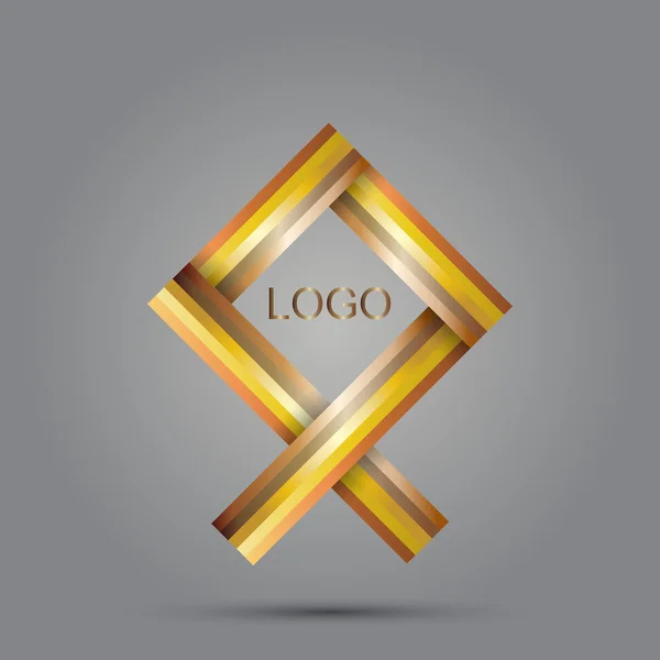 Icono abstracto empresarial . — Vector de stock