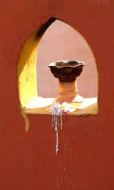 çerçeve kilisede mum sopa