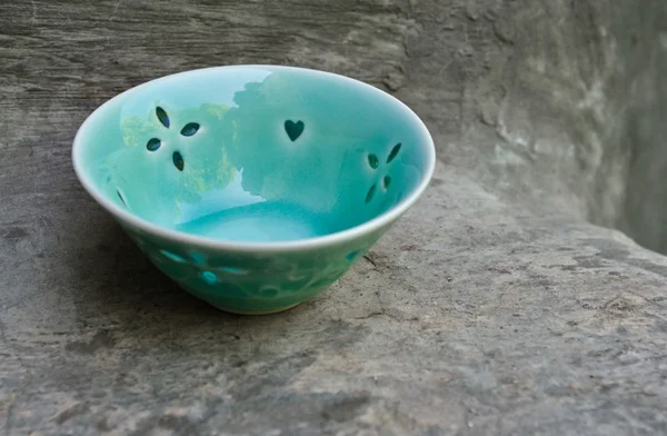 Çin puer çay için camgöbeği kase