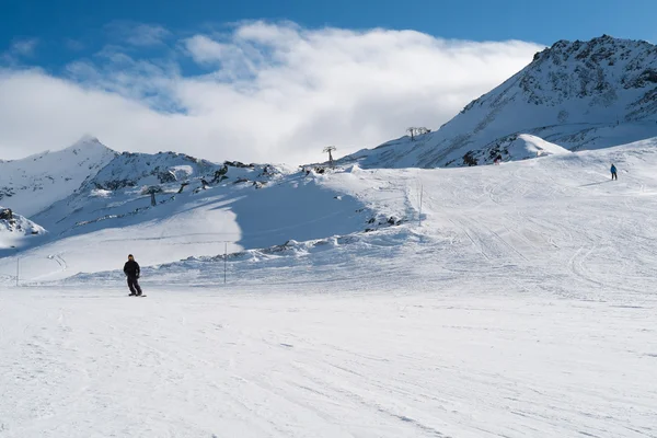 Val Thorens Przewodniczący — Zdjęcie stockowe