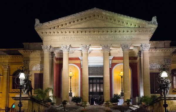 Teatro Massimo Palermo — Foto de Stock
