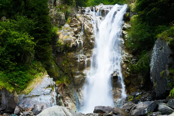 Alpine waterval — Stockfoto