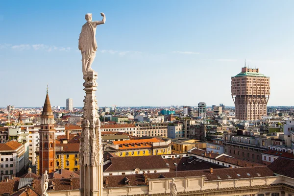 Milan skyline — Stock Photo, Image