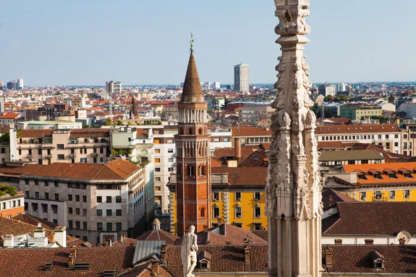Milánó skyline — Stock Fotó