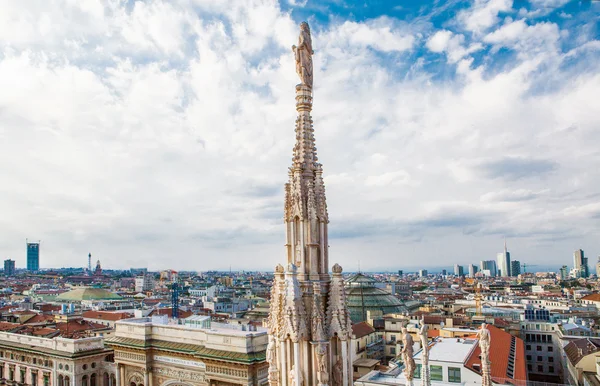 Skyline de Milão — Fotografia de Stock