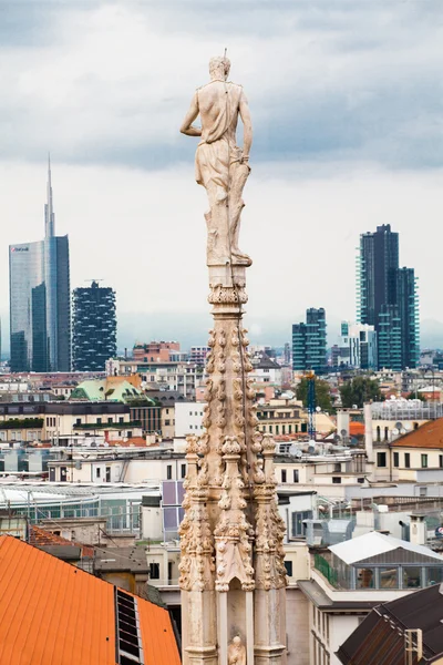 Milánó skyline — Stock Fotó