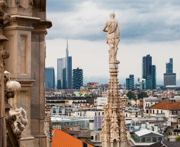 Milan skyline — Stock Photo, Image