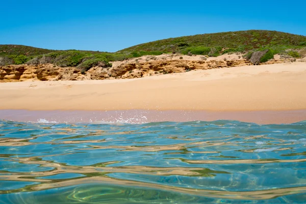 Mar y playa en Cerdeña — Foto de Stock