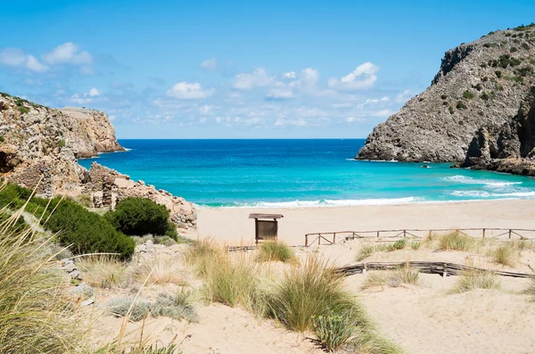 Playa de Cala Domestica — Foto de Stock