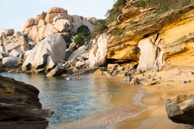 Capo Testa beach