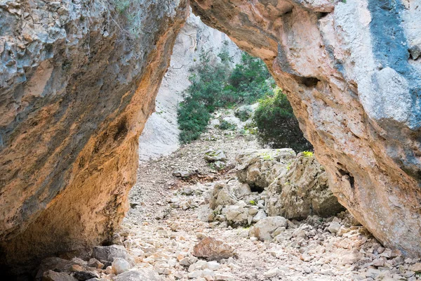 Rock arch in Sardinia — Stock Photo, Image