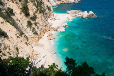 Cala Mariolu beach clipart