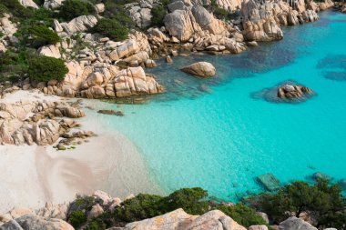 Caprera island, Sardinia, Italy clipart