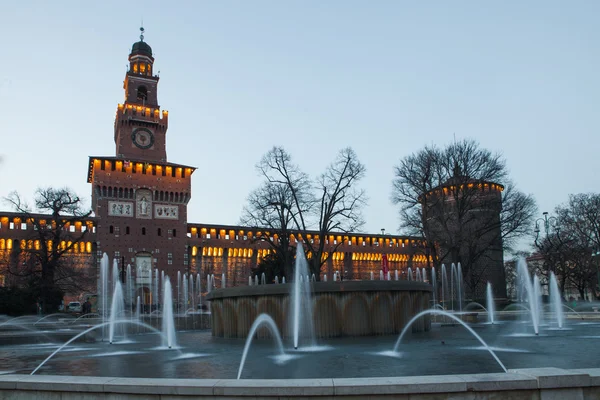 Castello Sforzesco di Milano — Foto Stock