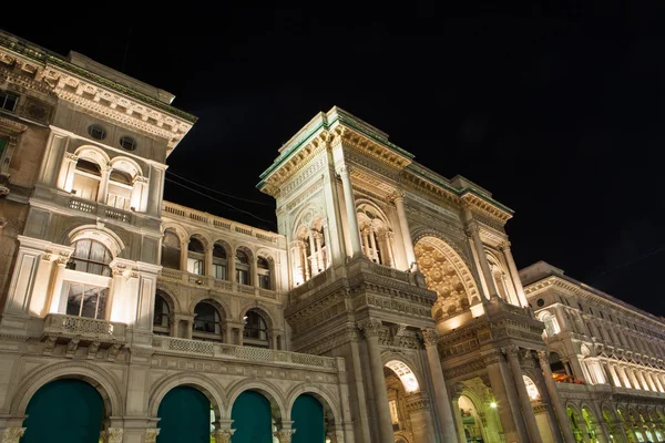 Vittorio Emanuele Gallery in Milan — Stock Photo, Image