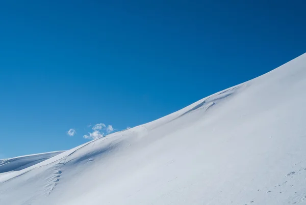 Montagne con neve — Foto Stock