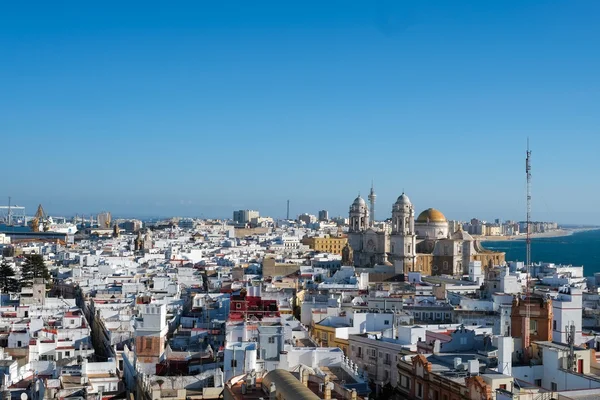 Torre Tavira dan Cadiz — Stok fotoğraf