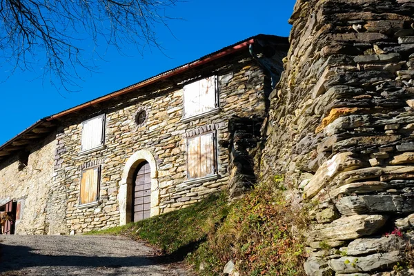 Cabane de montagne — Photo