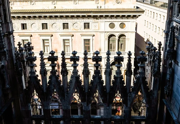 Milánó épület — Stock Fotó