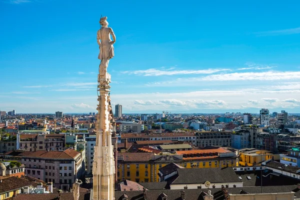 Milan panoráma — Stock fotografie