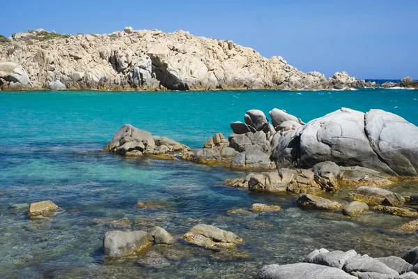 Mar azul na Sardenha — Fotografia de Stock