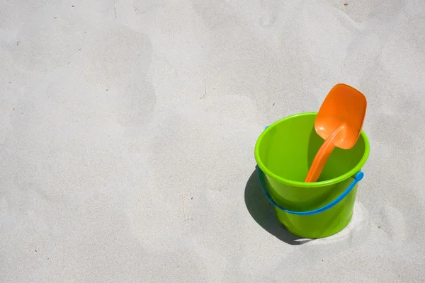 Bucket and shovel — Stock Photo, Image