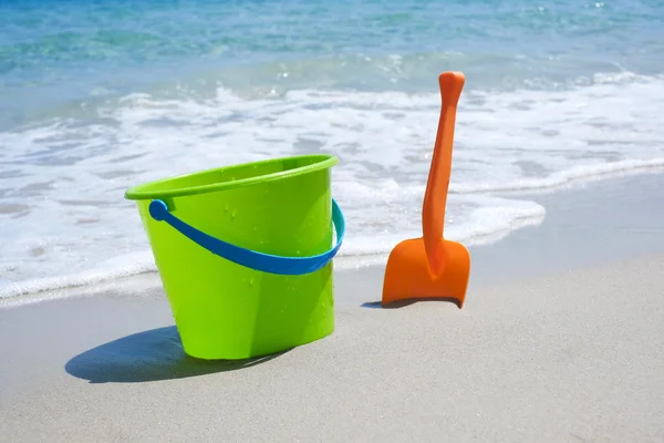 Bucket and shovel — Stock Photo, Image