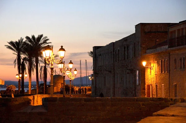 Alghero al atardecer —  Fotos de Stock