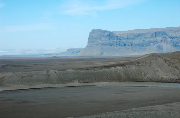 Desolate landscape in Iceland — Stock Photo, Image