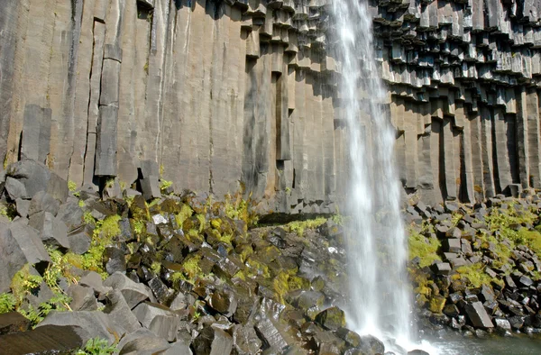 Svartifoss waterfall — Stock Photo, Image