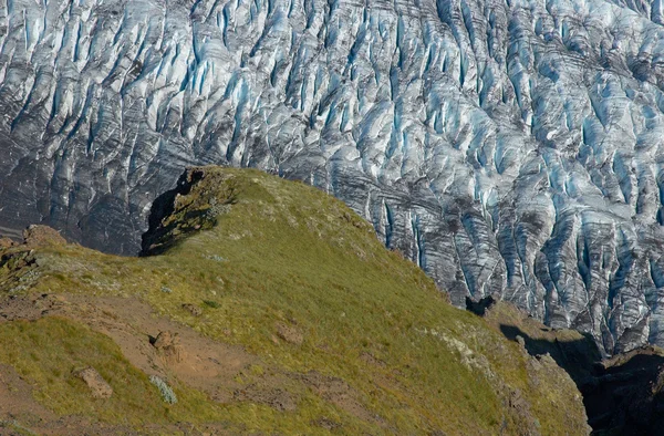 Isbre på Island – stockfoto