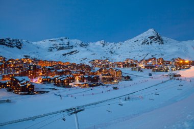 Val Thorens gece