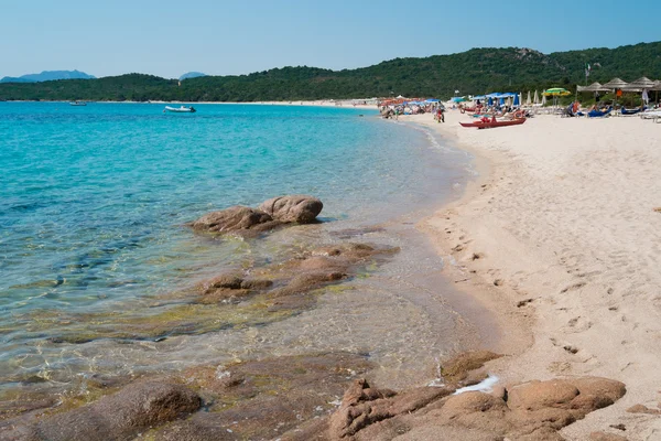 Liscia ruja strand Rechtenvrije Stockfoto's