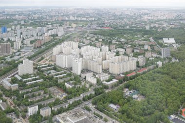 Moskova görünümünden hava