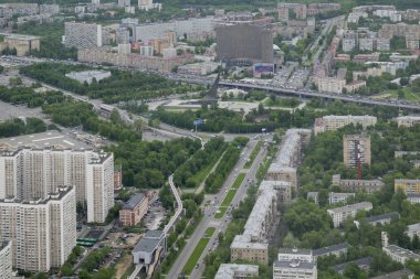 Moskova görünümünden hava