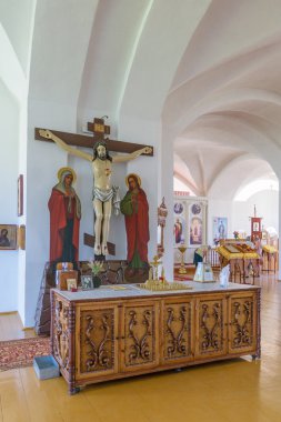 İsa'nın çarmıha germe üzerinde çapraz kutsal Trinity Katedrali