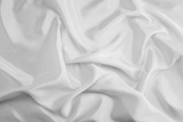 Tecido Branco Textura Fundo Abstrato — Fotografia de Stock