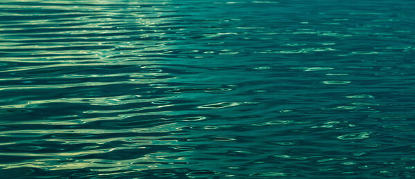 поверхность воды, синий волновой фон