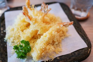 Karides Tempura, Japon yemek tarzı.