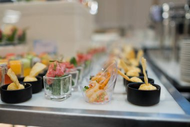 yemek, tatlı ve tatlı, mini kanepeler, aperatifler ve aperatifler, etkinlik için yiyecek, tatlı