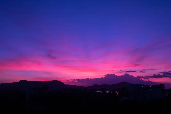 Blå Himmel Med Moln Bakgrund Sommar Tid Vacker Himmel — Stockfoto