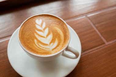 Sabah sıcak kahve fincanı, dinlenme zamanı, kahve.