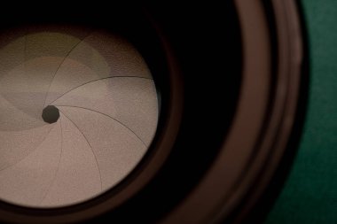 Len kamera, lens açıklığı, fotoğrafçı...