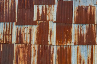 Çizik ve çatlakla metal dokusu, paslanma.