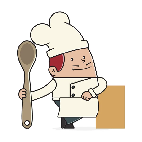 Chef. — Vector de stock