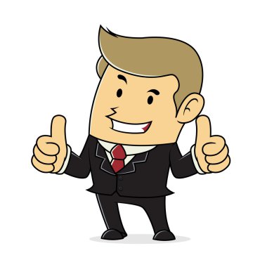 İşadamı onay veriyor