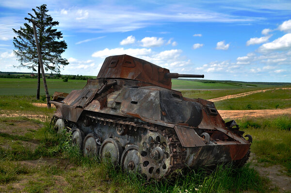 Rusty tank