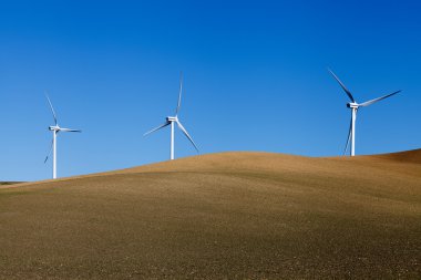 Kırpma alanı yel değirmenleri