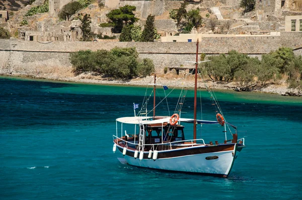 The island of Spinalonga, Crete, Greece — Stock Photo, Image